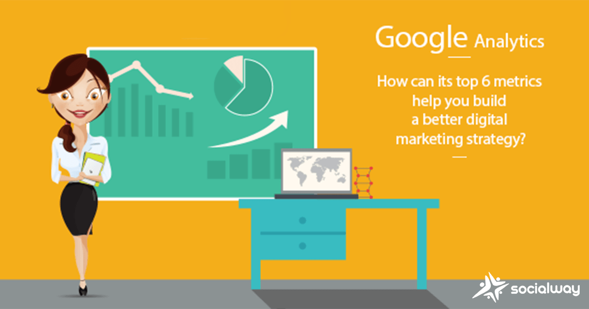Google Analytics top 6 metrics